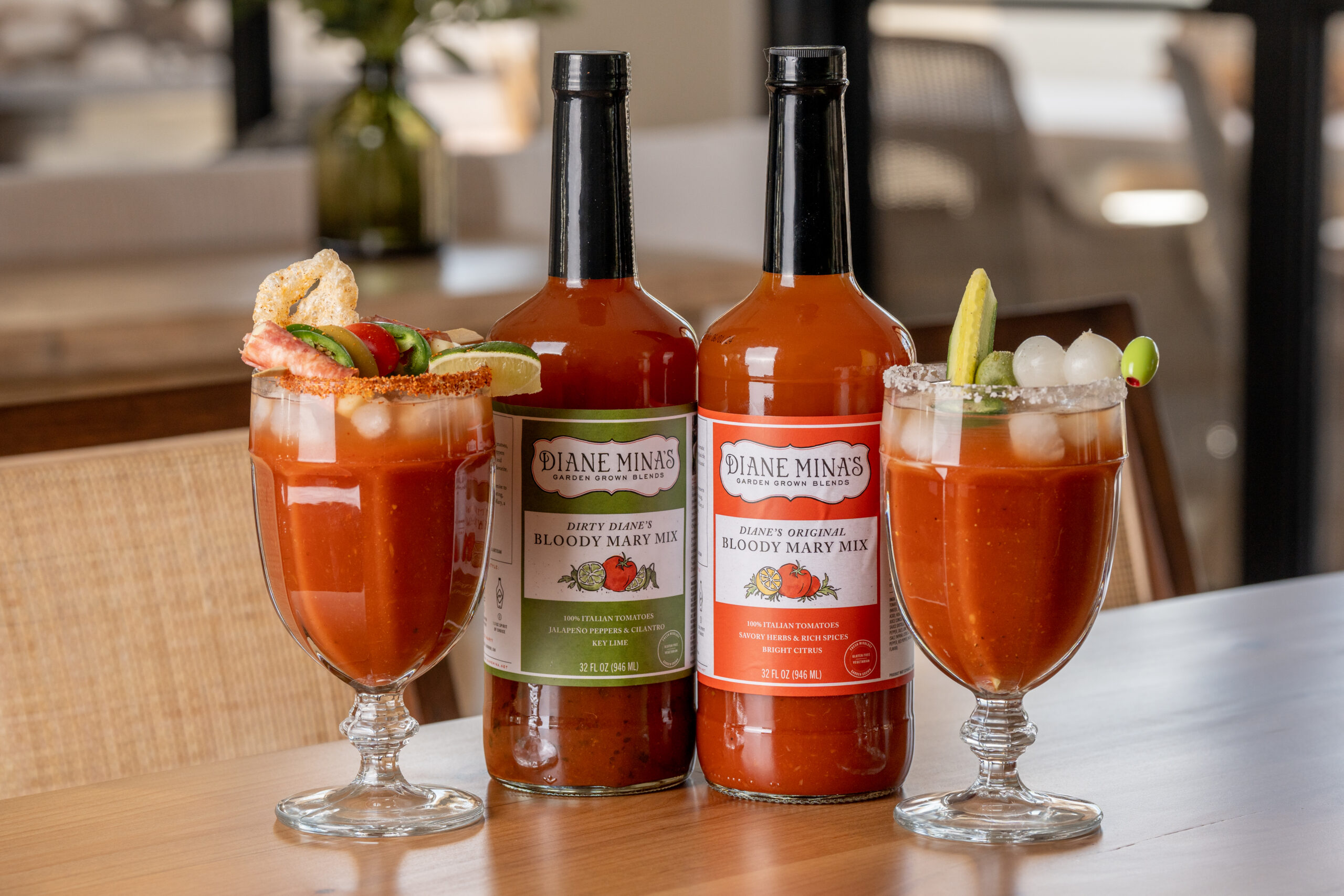 Diane’s Bloody Mary Bar